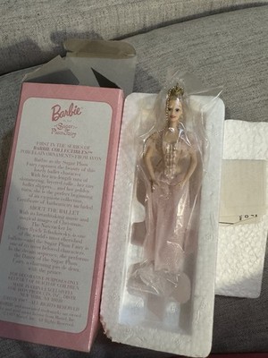 Vintage Avon Barbie as The Sugar Plum Fairy Nutcracker Porcelain Ornament NEW