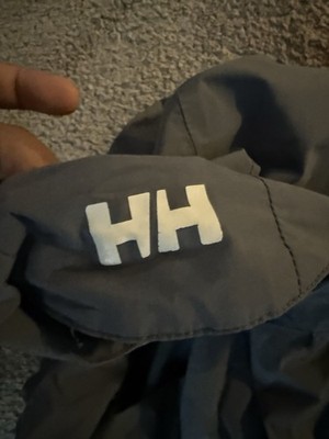 Helly Hansen HH Gray Men's Long Sleeve Outdoor Winter Sports Jacket Coat