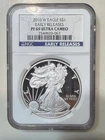 2010 W American Silver Eagle - NGC PF 69 ULTRA CAMEO - Early Releases NICE!