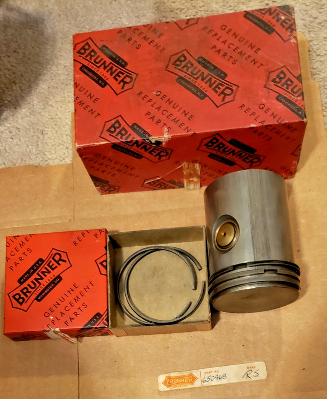UNKNOWN VINTAGE BRUNNER MACHINE CYLINDER PISTON PART TOOL 650968