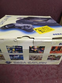 Sega Saturn Console Complete In Box CIB Smoke Free W/OEM Controller & Manual