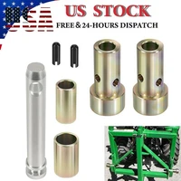 3-Point Tractor Cat 1 Quick Hitch Bushing Kit TK95029+S07070200 Top Link Pin Set