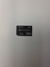Sony PSP 2 GB Memory Stick Pro Duo Flash Mark 2 Memory Card MSMT2G