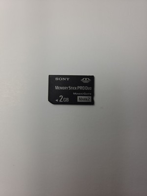 Sony PSP 2 GB Memory Stick Pro Duo Flash Mark 2 Memory Card MSMT2G 