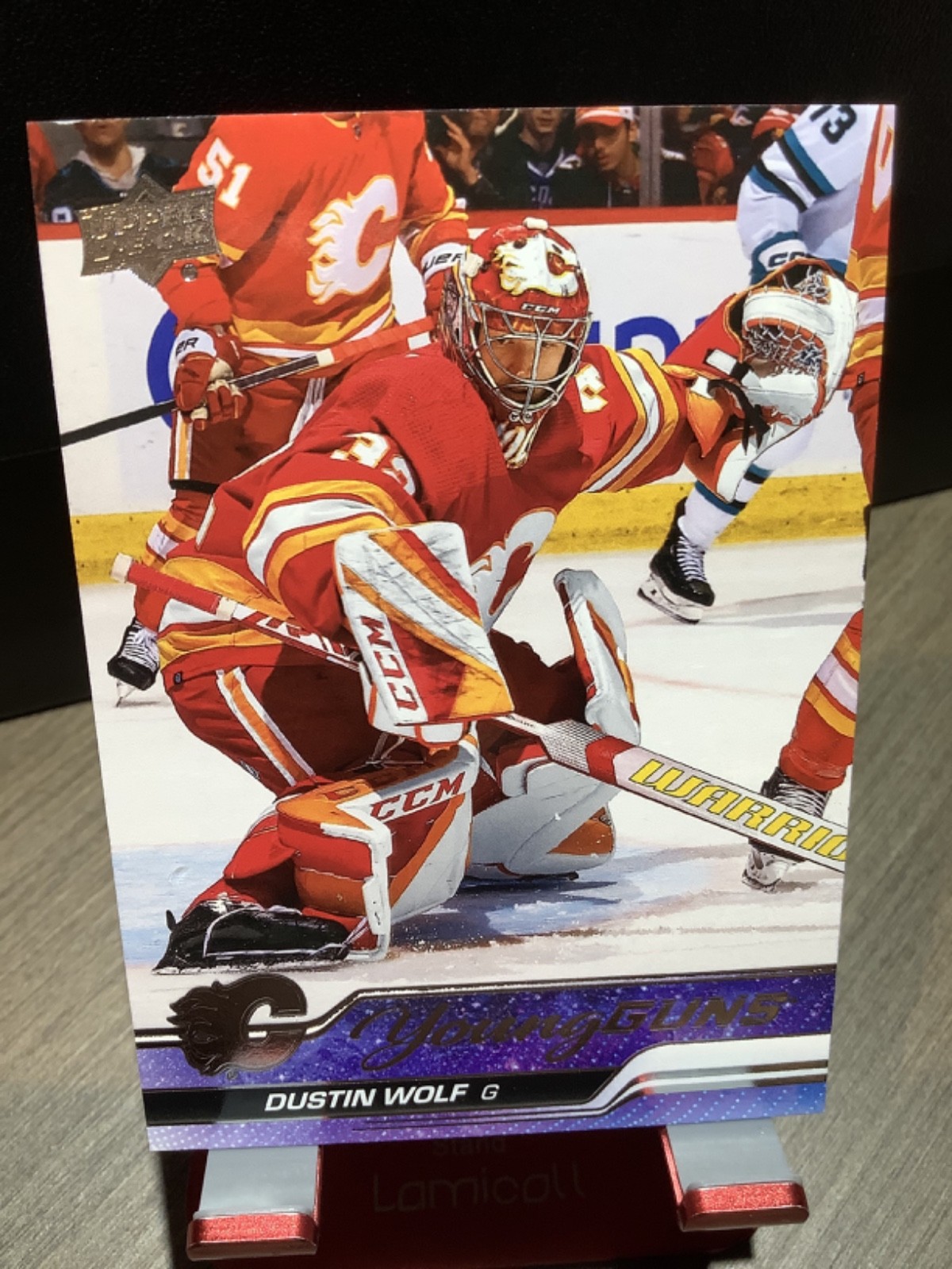 2023-24 Upper Deck Series 1 - Young Guns Dustin Wolf #210 (RC)