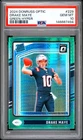 2024 Panini Donruss Optic - Rated Rookie Drake Maye #229 Green Hyper Prizm (RC)