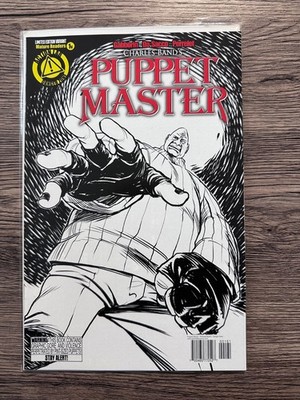 PUPPET MASTER #1 Pinhead Sketch Variant Limited 2000 Full Moon Action Lab
