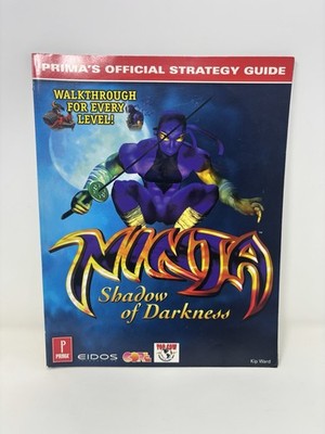Ninja Shadow Of Darkness Prima Official Strategy Guide PlayStation
