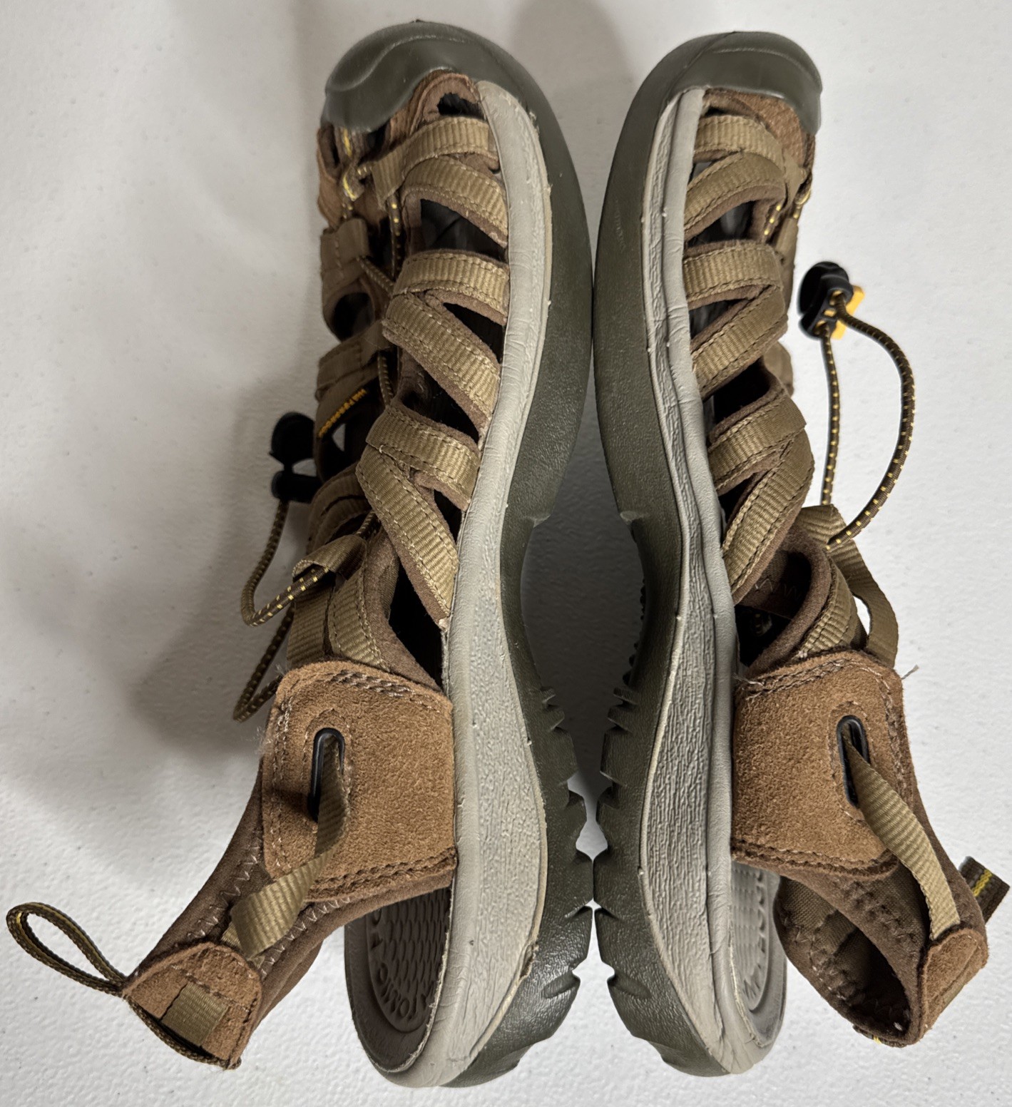 Sandali donna KEEN Whisper marroni impermeabili da trekking misura 9 5