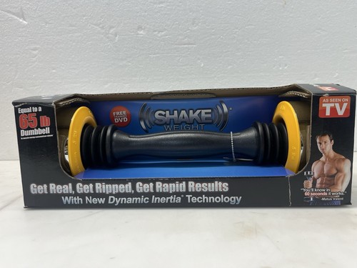 Rare Yellow and Clear 5LB Shake Weight Pro (As Seen on TV) Black Clear NIB