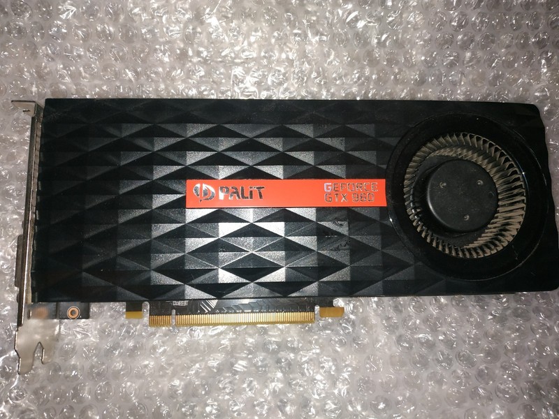 Geforce GTX 960 4GB DDR 5 HDMI DP DVI Graphics Card Palit Blower Style