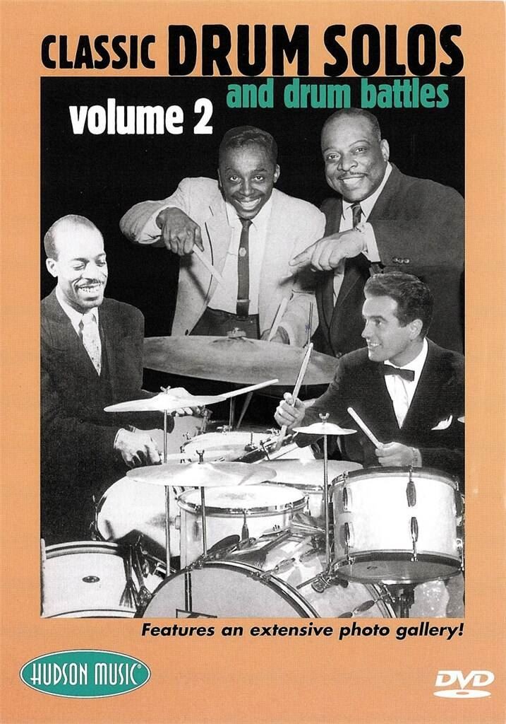 Classic Drum Solos And Drum Battles Vol.2 DVD Drum Kit Hudson Music