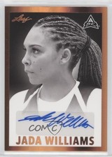 2021-22 Leaf Memories 1960 Base Jada Williams #BW-JW1 Auto 0u66