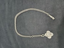 ANTIQUE English Herbert Bushell Son Pocket Watch Chain Fob, 31 grams