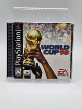 World Cup 98 (Sony PlayStation 1, 1998) CIB w/Reg Card Tested