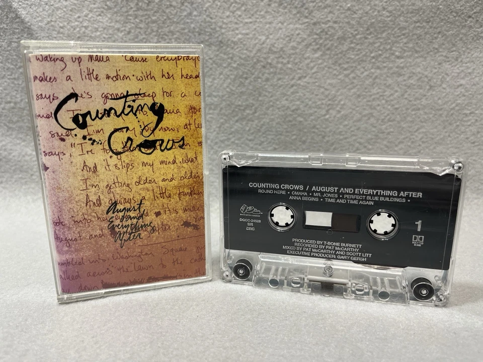 Counting Crows August And Everything After Cassette Tape (1993) - Image 2 of 3