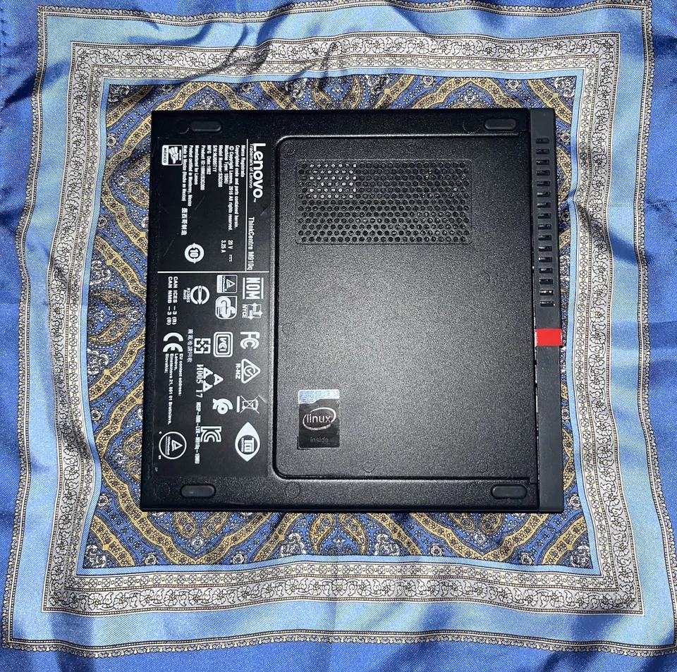 PC pequeña Lenovo M910q actualizada reparada i5 256 GB NVME Dual Nic 16 GB RAM 65 vatios Foto 2 de 4