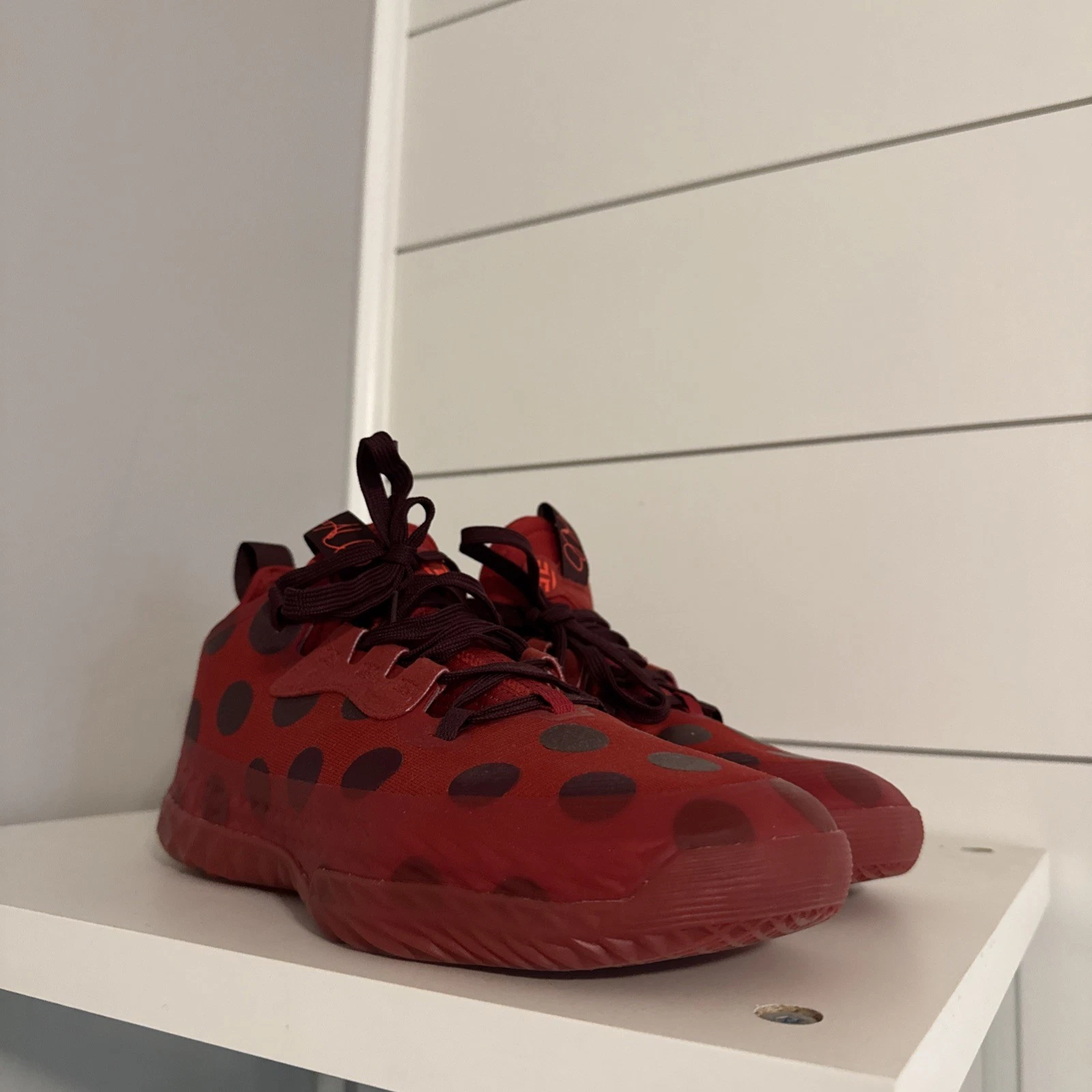 ADIDAS Taglia 7 Harden Vol. 5 Futurenatural Team Power Rosso