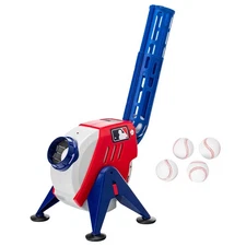 Franklin Sports MLB Power Pitcher Kids Baseball Pitching Machine Adjustable Spee