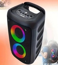 Super Sound Speaker Large Boombox Subwoofer Stereo Speaker Wireless With Lights