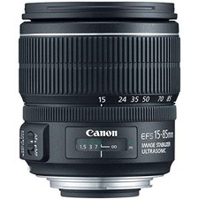 Canon 3560B002-IV EF-S 15-85mm F/3.5-5.6 is USM UD Standard Zoom Lens for Digita