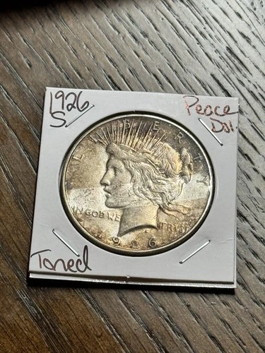 1926 S Peace Silver Dollar XF Extra Fine Better Date U.S. $1 Coin (Raw18464)