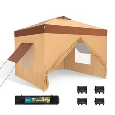 10x10 Pop Up Canopy Tent, Commercial Instant Easy Up Outdoor Tent Canopy