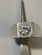 Vintage 1.25ct. CZ Ring