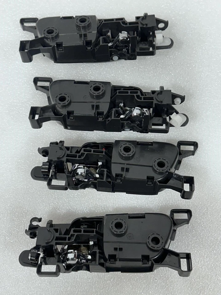 Juego de manijas de puerta interiores delanteras traseras Honda Accord 2013 2014 2015 2016 2017 negro Foto 2 de 4