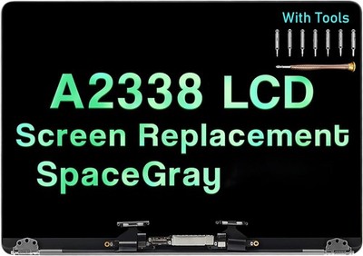 13'' LCD Display Assembly for Apple MacBook Pro A2338 M1 New 661-17548 Space Gray