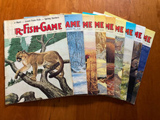 Vintage FUR FISH GAME Magazines  Lot of 9 1980 (1), 1991 (1), 1994 (1), 1997 (6)