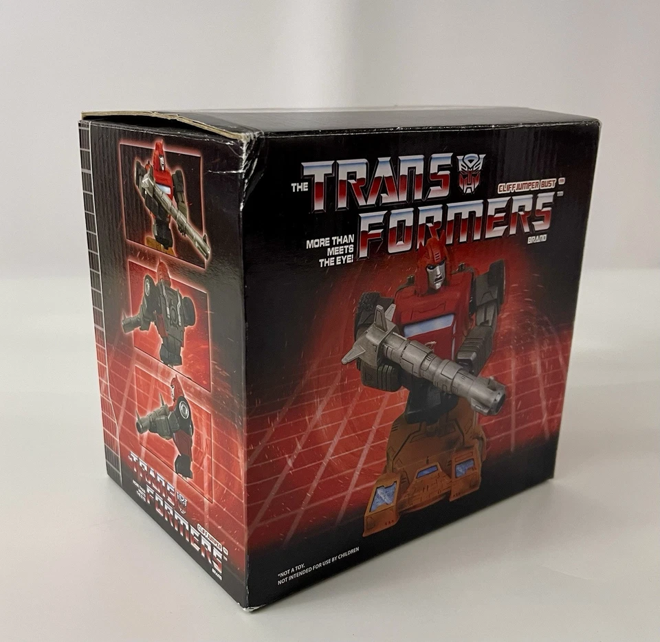 Transformers CliffJumper Bust #587/1000 Diamond Select Hasbro 2008 NEW USA G1 - Image 2 of 4