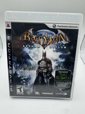 2009 Sony PlayStation 3 Batman Arkham Asylum Complete With Manual - TESTED