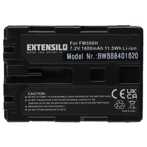 Akku FüR Sony Alpha SLT-A57K SLT-A57M SLT-A57Y SLT-A58 SLT-A58K 1600Mah 7,2V-image