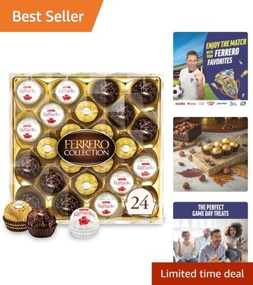 Elegant 24-Count Chocolate Assortment - Perfect for Holidays and Special Events