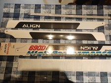 HELICOPTER SCALE ALIGN BLADES 690D RPERFORMANCE 700mm