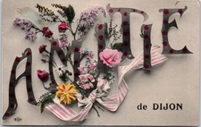 21 DIJON old postcard [67588]
