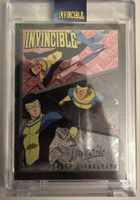 2025 Invincible 1/1 Character Laser Signagraph CC-25 One Of One Skybound SSP