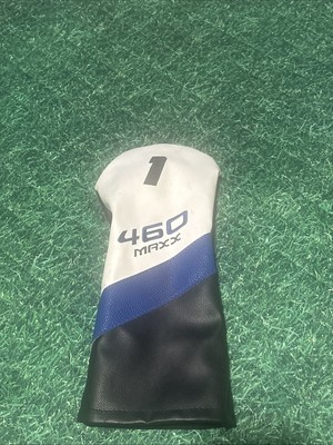 Tour Max 460 Maxx Driver  headcover white / black / blue Excellent Fast Sh HC162