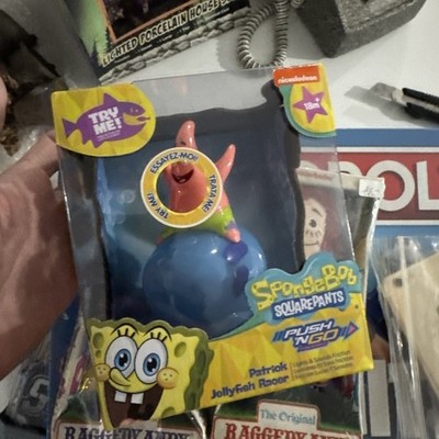 Nickelodeon Sponge Bob Patrick Push N Go Jellyfish Racer BRAND NEW IN BOX