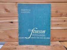 1945 Service Manual 10-a Stinson Voyager Airp...