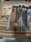 Laurel Burch Native Feline Cat Tapestry Cushion Square Pillow 18"×18" Free Ship — photo 4