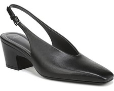 Franco Sarto Women's A-Sutton Slingback Pump Black 6.5M