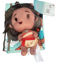 Disney NEW Moana 2 Bath Towel & Buddies Set Pool Beach Giftable Doll Cute Love