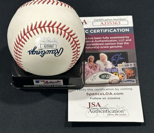 Trevor Hoffman Signed Hall Of Fame Baseball Autographed Auto Padres JSA COA - Picture 2 of 2