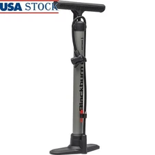 Air Tower 1 Floor Pump Steel Barrel 100 PSI Presta Schrader Ball Inflator New