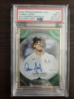 Aaron Judge 2022 Topps Transcendent Emerald Gold Framed Auto /15 PSA 9 Auto 10
