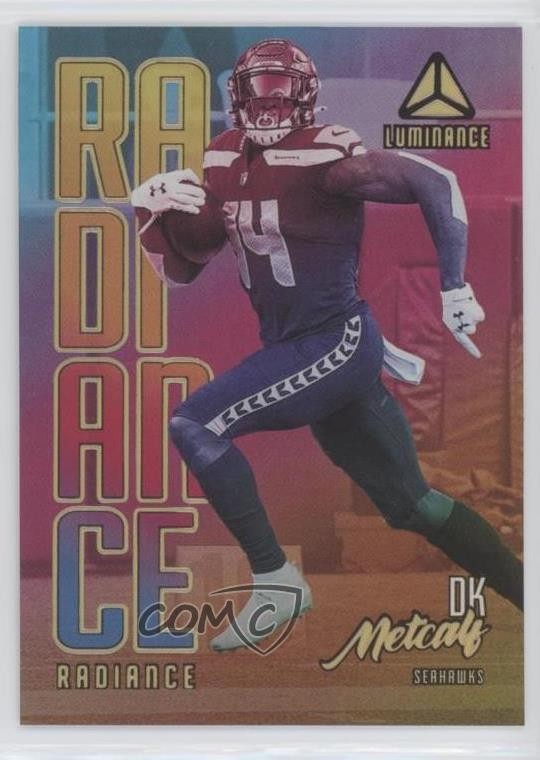 2021 Panini Luminance Radiance DK Metcalf #R-DK 2j2