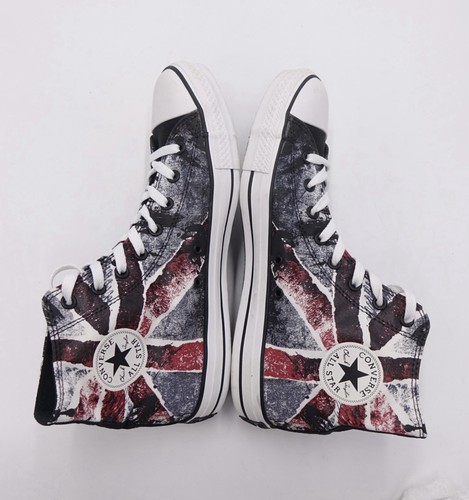 Taglia 11 - Converse Chuck Taylor All Star High Union Jack - Foto 4 di 9