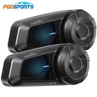 2x FX-S Motorcycle Helmet Bluetooth Headset Intercom 2-way 1000m Communication